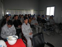 Work Safety meeting Was Held by Publicity Department and Bureau of Work Safety of Sun Wu Town in the company